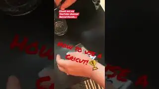 Qucsai Decals tutorial videos! Watch how to use a cricut! 👏DIY cricut with Explore One.