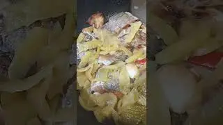 SIMPLE RECIPE OF RIBBON FISH WITH PICKLED MUSTARD
