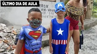 &Uacute;LTIMO DIA DE AULA NA ESCOLA DE VITINHO - FANTASIA CAPIT&Atilde;O AM&Eacute;RICA |  Nathy Santos