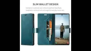 Autspace Samsung Galaxy S22 Ultra Wallet Case