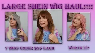 SHEIN WIG HAUL - 7 Wigs under $25 - Are they worth it?