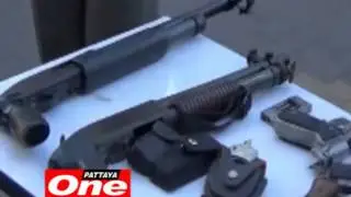 Pattaya Civil Defense Volunteer arrested on firearms offenses - Pattaya One