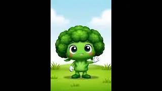 Learn English with Broccoli 🥦 | Vegetables Name in English | Kids Learning #esl #esllearners