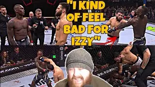 MMA GURU watches Nassourdine Imavov KO Israel Adesanya in Round 2🔥