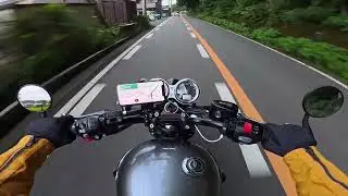 Triumph Bonneville T120 EXHAUST 4K Yamanashi,Japan Part３