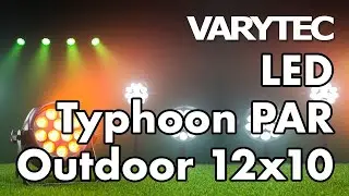 Varytec LED Typhoon PAR Outdoor 12x10: bringing noiseless light outdoors