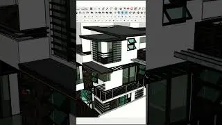 SketchUp 3D Warehouse Design Part 98 #shorts