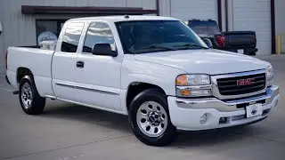 Старый добрый внедорожник! GMC Sierra 2005 года!