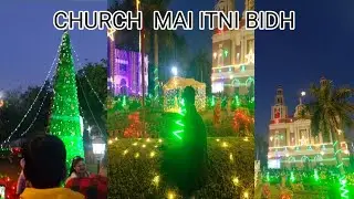 DELHI ONE OF THE BIGGEST CHURCH IN DELHI || POLICE AGAYI CHURCH MAI BAHAR|| ITNI BIDH 