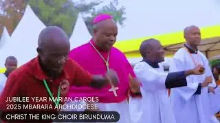 Archbishop of Mbarara Archdiocese Dancing to “Entogoro” With CHRIST THE KING CHOIR BIRUNDUMA PARISH 