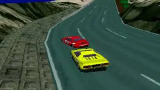 Ridge Racer Original Playable Demo - Time Trials Mode Short Course: PS1 PAL via PS3