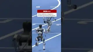 The first World Humanoid Robot Games are under way in Beijing, China. #China #Robots #BBCNews