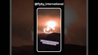 JUST IN: Footage has emerged showing the explosion at Iran&rsquo;s Fordow nuclear site.  #military #war