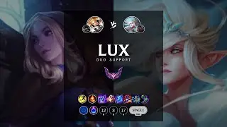 Lux Support vs Janna - EUW Master Patch 12.12