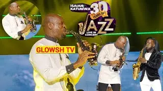 Isaiah Katumwa Performs Live On Stage In 30 Years Of Jazz Concert At Serena Hotel Kampala 2025.