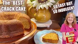 The BEST Crack Cake Made Easy and So Indulgent