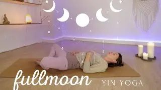 Full Moon Yin Yoga | Relaxation and softness | 20 min
