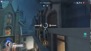 Junkrat Rip Tire Example on PTR (vs AI) (8-19-2017)