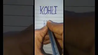 logo name Kohli ✨️ comment your name #brand #logo #trending #viral #name