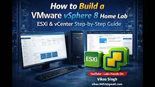 How to Build a VMware vSphere 8 Home Lab | ESXi & vCenter Step-by-Step Guide