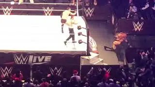 WWE Live Tour Finn Balor vs T-Bar