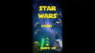 Instagram stories in Star Wars style