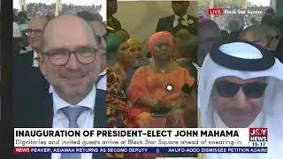 Inauguration of John Mahama: Dignitaries & guests arrive at Black Star Square ahead of swearing-in