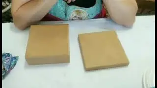 DIY - CAIXA DECORADA -COMO FAZER EFEITO MADEIRA COM PÁTINA CERA DIRETO NO MDF - VÍDEO RÁPIDO