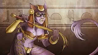 Smite. Fast guide Bastet | Смайт. Быстрый гайд по Бастет.