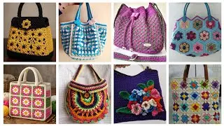Beautiful Stunning Crochet Bags Designs for girls | Crochet purses