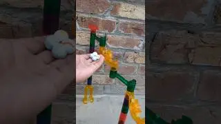 This Marble Run Race Is Hypnotic 😵&zwj;💫🔵 | ASMR #shorts