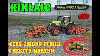 🔥FS25🚜 #20  KINLAIG -SZKOCJA 🌾😱 Odc.20  ...czas na żniwa głównie warzywne 🥕🫜🥔🧅