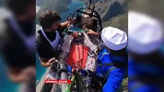PARAGLIDING ON A SOFA