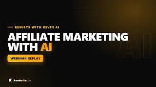 Affiliate Marketing With AI Webinar Replay
