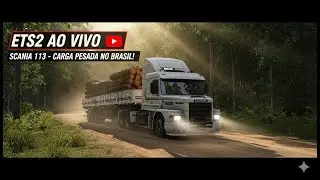 SCANIA 113 AO LIMITE! 🚛 Cargas Pesadas nas Estradas Mais Perigosas do Brasil! #volanteg27 #ets2