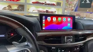 تحويل شاشة لكزس LX570 2016-2021 الي نظام اندرويد وكاربلاي وتاتش للطلب 0502050145