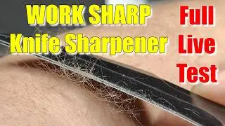 An absolute must have tool, The WORK SHARP Knife Sharpener, Full Review and Test