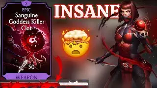 What a Amazing Equipment Sanguine Goddess Killer Clot | Back-2-Back Special Attacks | MK Mobile
