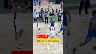 Billa from Punjab Best No look pass #shortsfeed #shortsviral #basketball #funnyreel