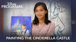 Painting the Cinderella Castle