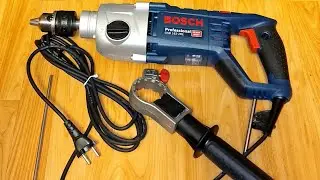 Bosch GSB 162-2 RE - 4К Обзор и Распаковка Ударной 2ух скоростной дрели на 1500W.