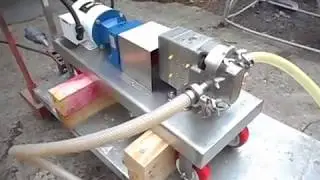 Wright Flow sanitary, positive displacement pump, model 0150