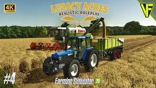 Первый полевой бой! | Legacy Acres, эпизод 4 | Реалистичная ролевая игра FS25