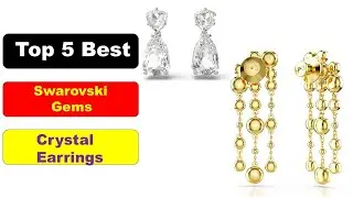 best swarovski gems crystal earrings in 2026 || You can buy right now