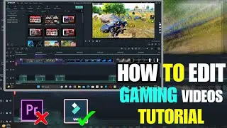 How To Edit Gaming Videos In Filmora Full Tutorial | Pubg & Bgmi & Free Fire Gameplay Video Editing