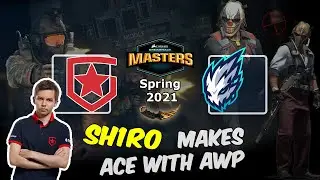 Sh1ro makes ACE with AWP, Gambit vs Fiend, DreamHack Masters Spring 2021