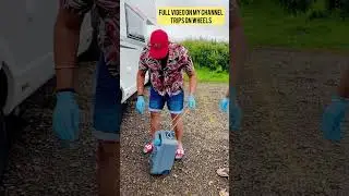 Caravan toilet emptying #caravan #motorhome #kerala #scotland #ukmalayali #ukmallus #mallugram