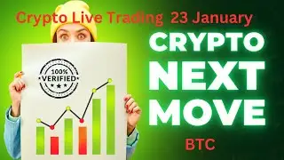BTC Live Trading | 22 January | Live Crypto Trading | #bitcoin
