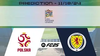 Poland vs Scotland - Prediction - UEFA Nations League - EA FC 25