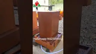 Customized modern water fountain For Landscape#waterfeatures #gardendesign#garden #landscape